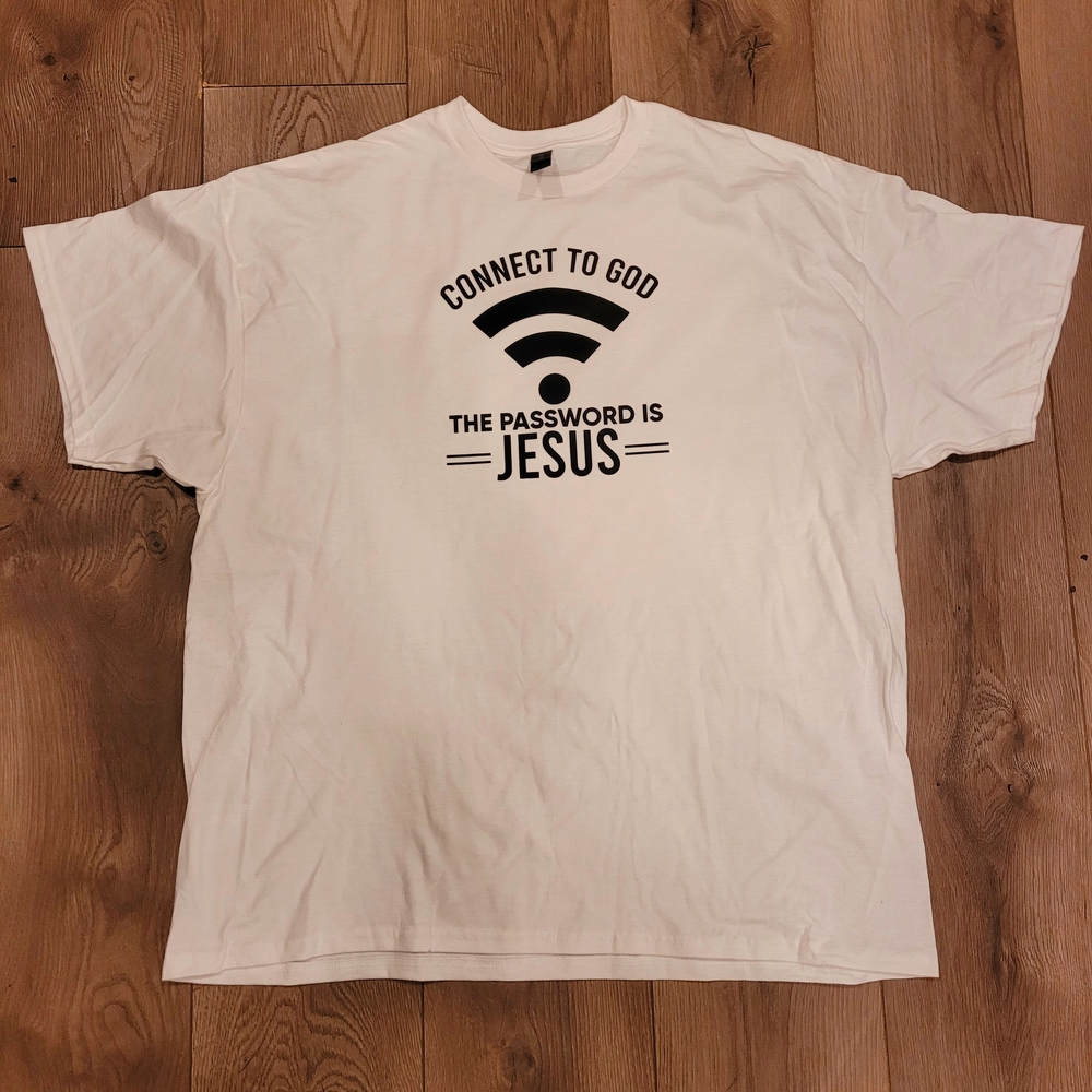 Graphic T Shirt - Connect to God Unisex